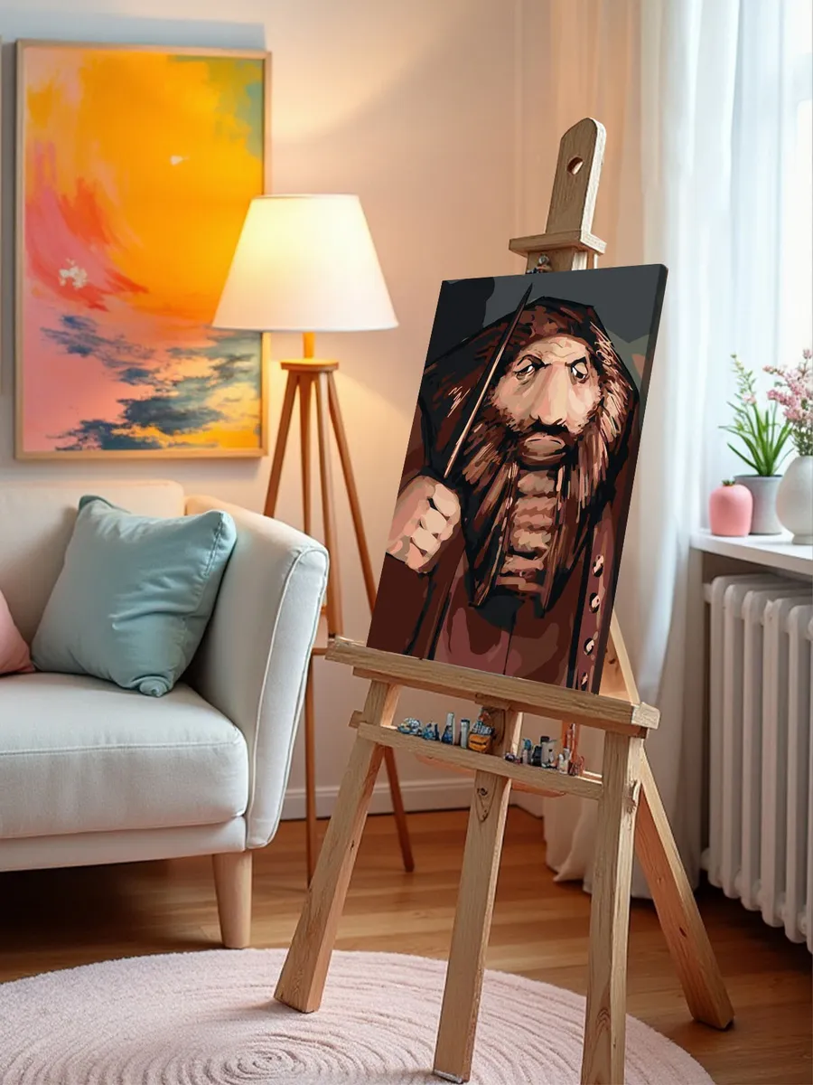 Картина по номерам «Хагрид мем, Гарри Поттер игра 40х50» — картинка 10