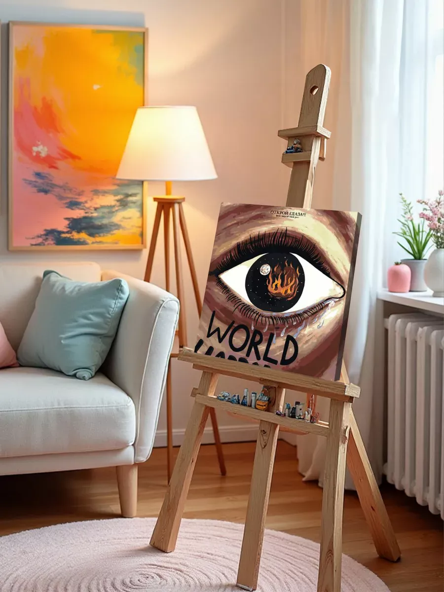 Картина по номерам «Рок и рэп музыкант Джизус DZHIZUS альбом» — картинка 10