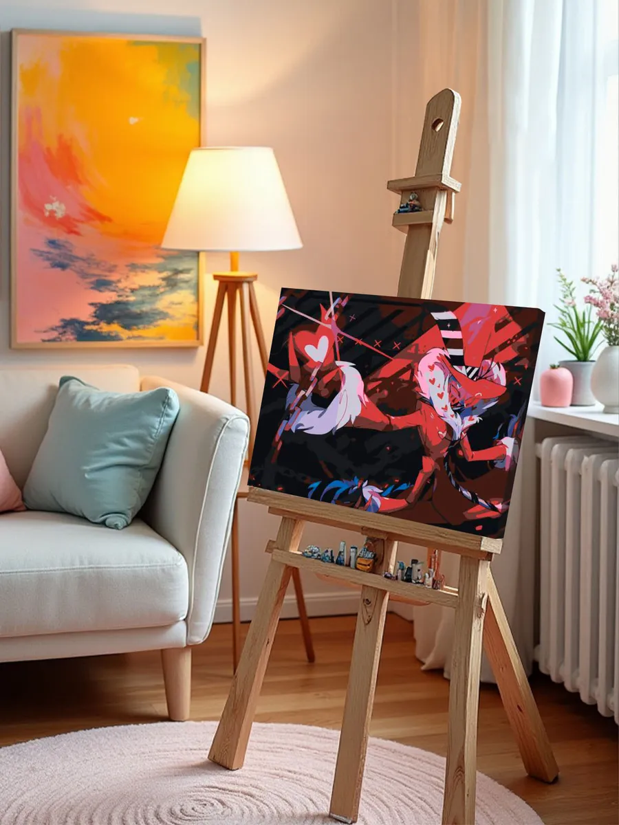 Картина по номерам «Отель Хазбин (Харбин): Валентино 40x50» — картинка 10