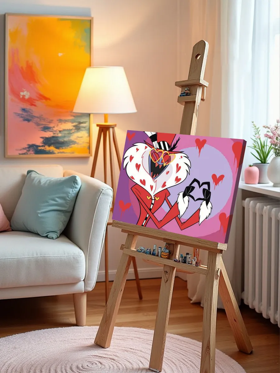 Картина по номерам «Отель Хазбин (Харбин): Валентино 40x50» — картинка 10