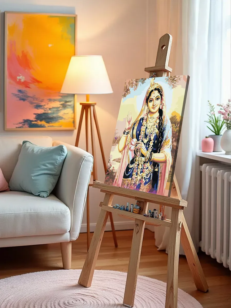 Картина по номерам «Религия индуизм: богиня Парвати (Шакти)» — картинка 9