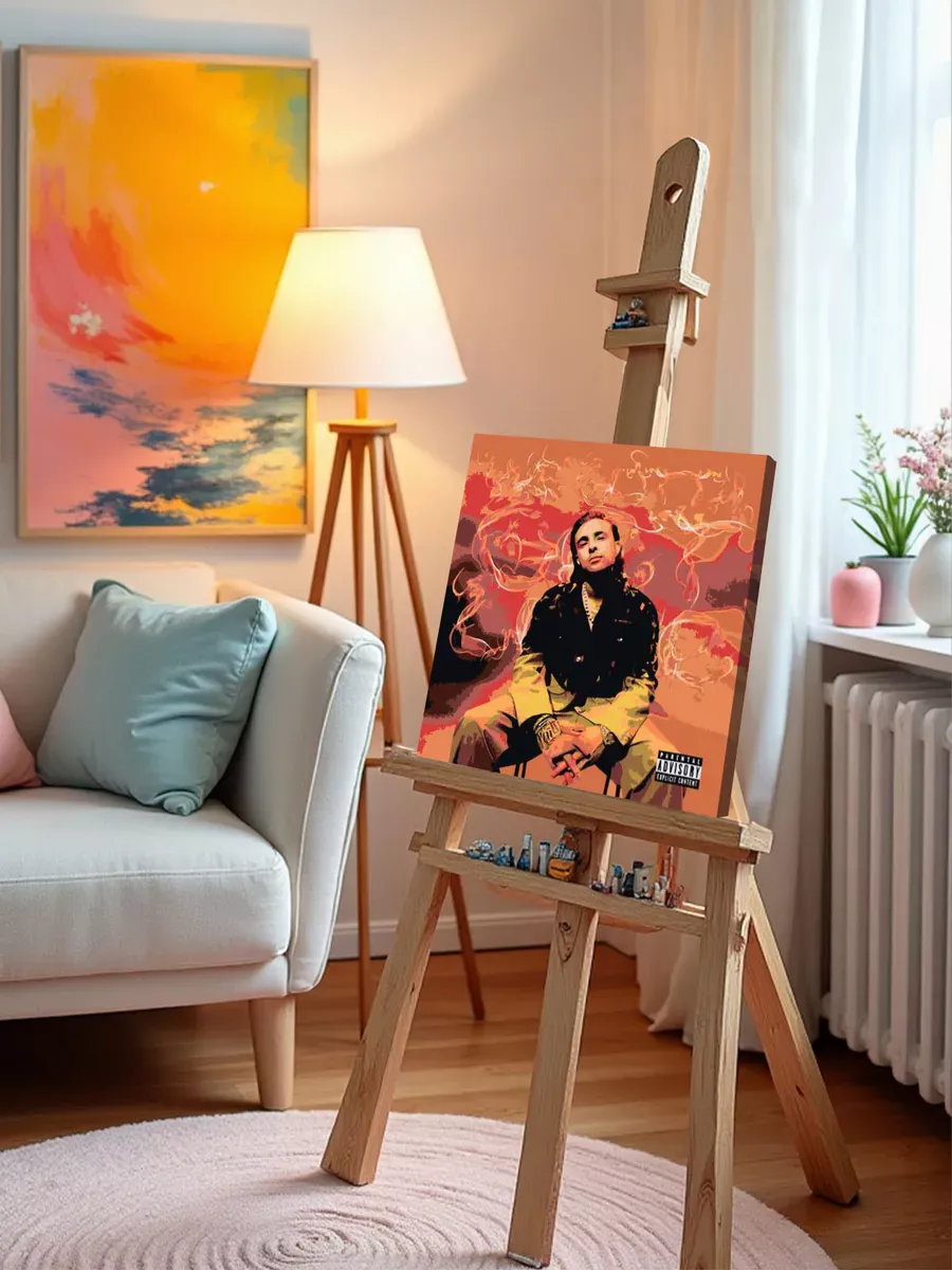 Картина по номерам «Егор Крид: We gotta get love, обложка» — картинка 9