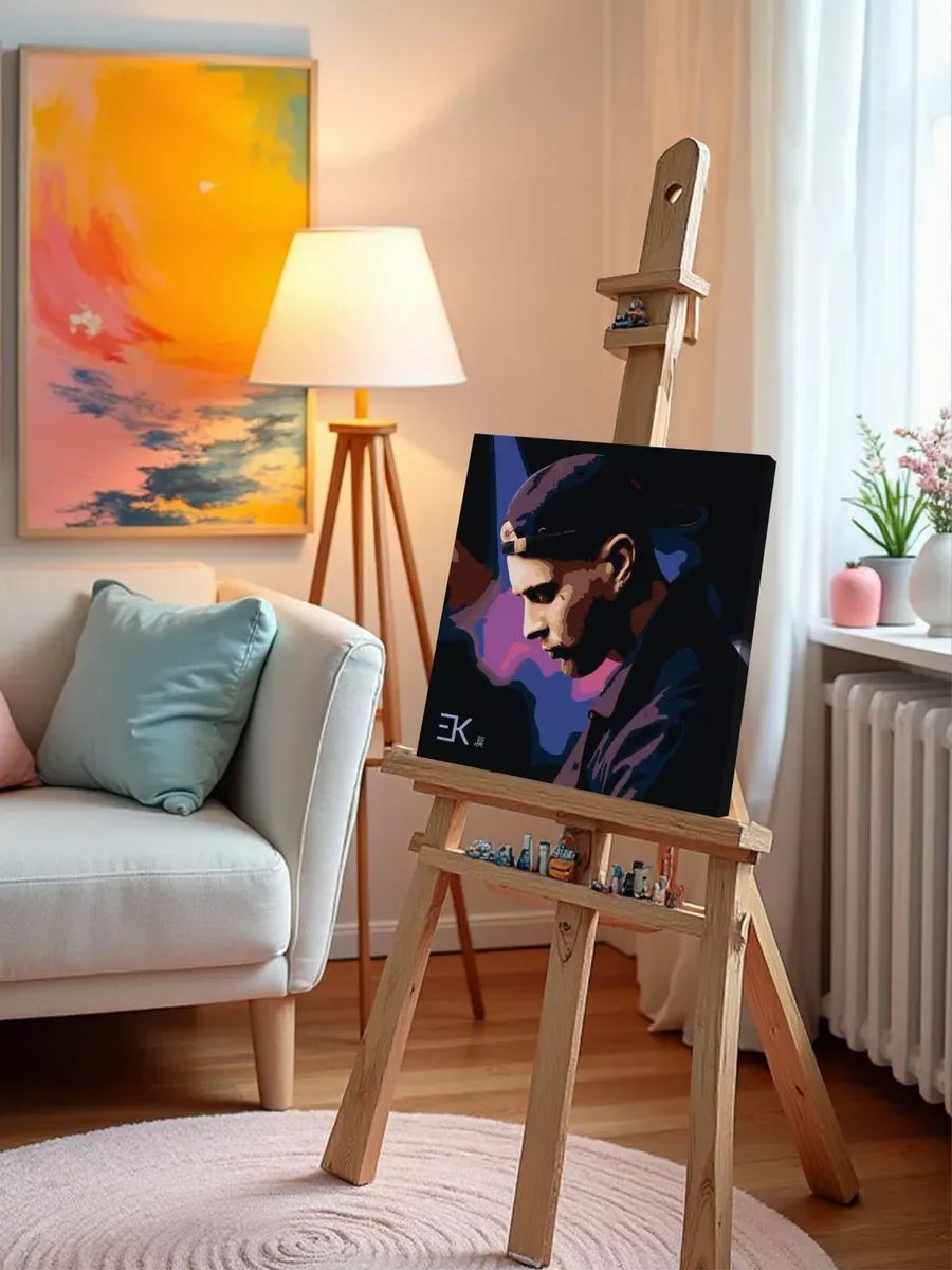 Картина по номерам «Егор Крид: Слеза, обложка портрет» — картинка 9