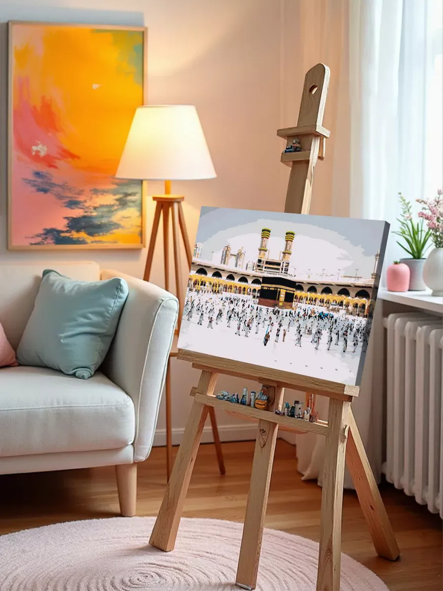 Картина по номерам «Религия, мусульманская: Кааба, Мекка» — картинка 9