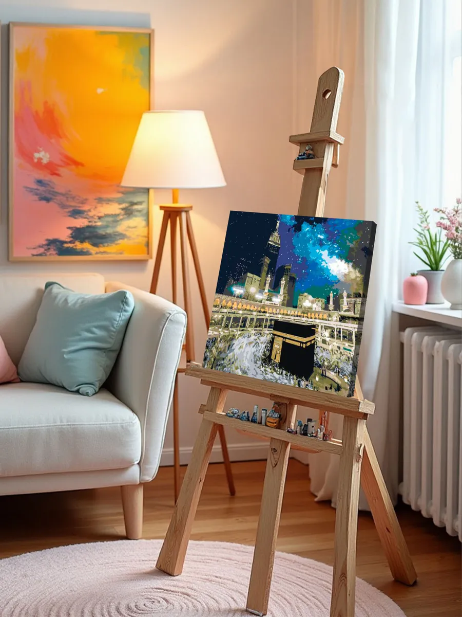 Картина по номерам «Религия, мусульманская: Кааба, Мекка» — картинка 9