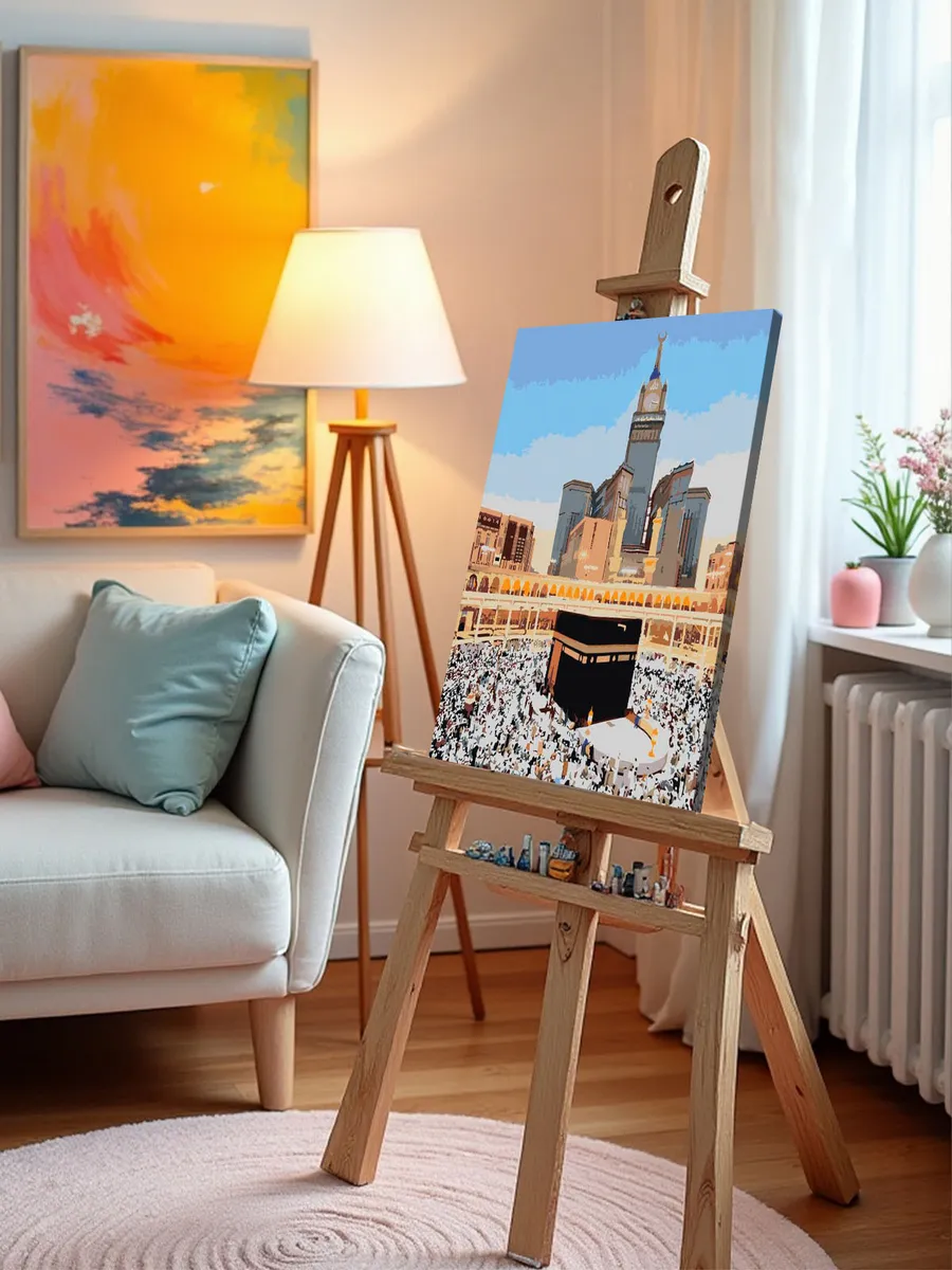 Картина по номерам «Религия, мусульманская: Кааба, Мекка» — картинка 9