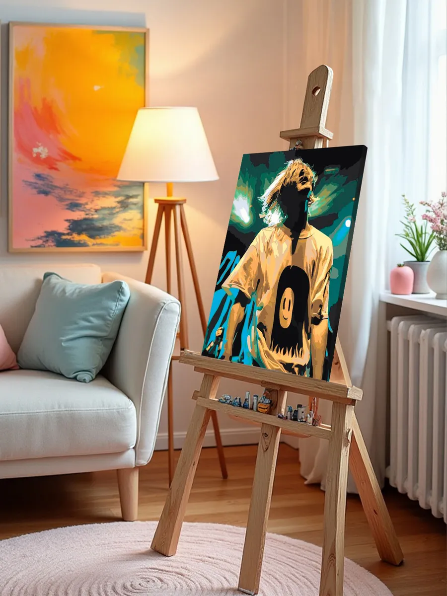 Картина по номерам «Пошлая Молли: Кирилл Бледный, концерт» — картинка 10