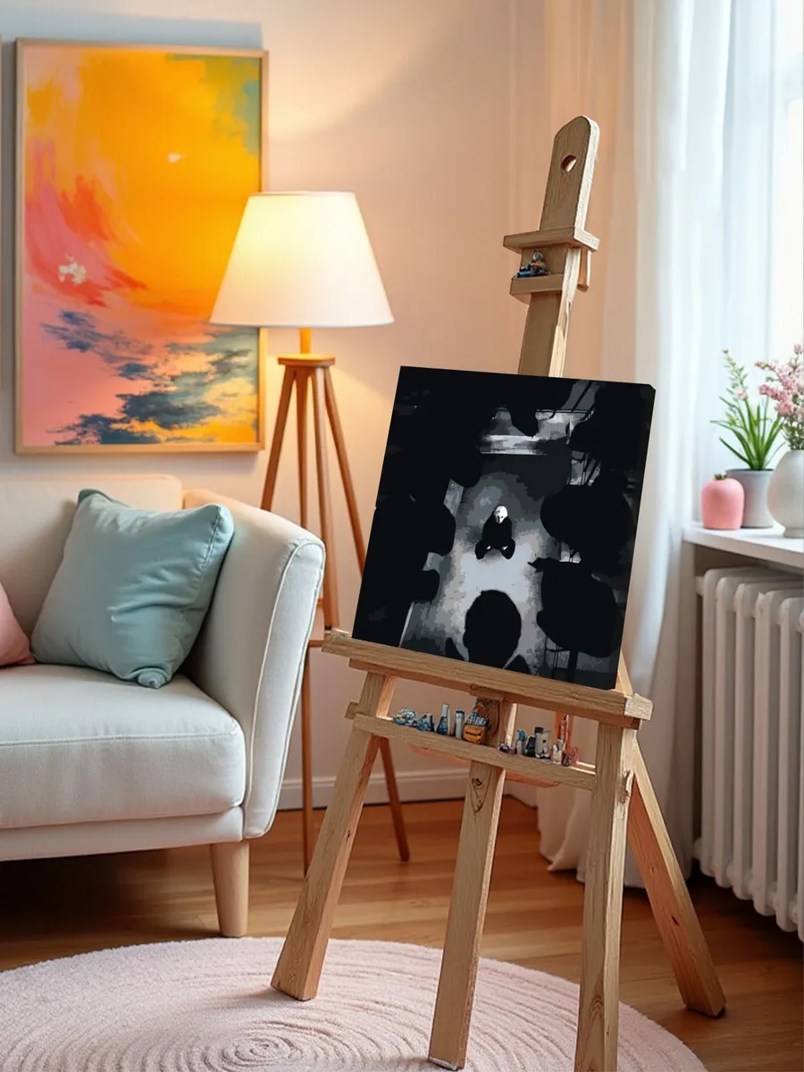 Картина по номерам «Рэпер Шайни, Никита Поляков: Аутсайдер» — картинка 10