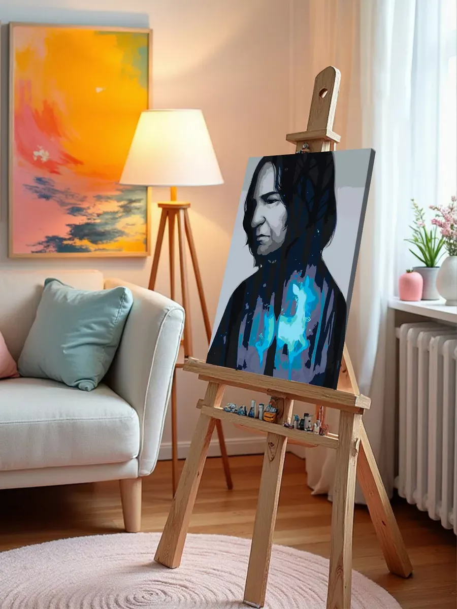 Картина по номерам «Гарри Поттер: Северус Снейп, лань Лили» — картинка 9