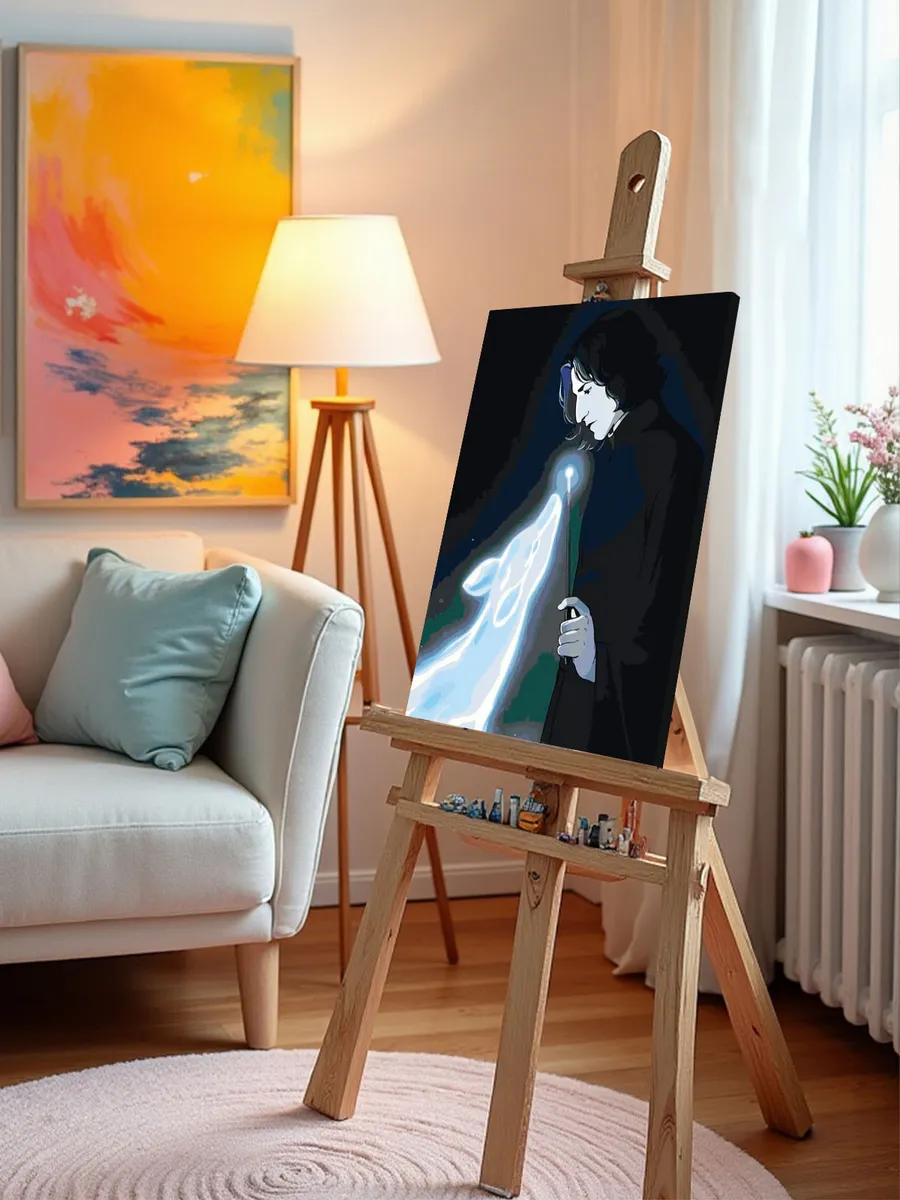 Картина по номерам «Гарри Поттер: Северус Снейп, лань Лили» — картинка 9