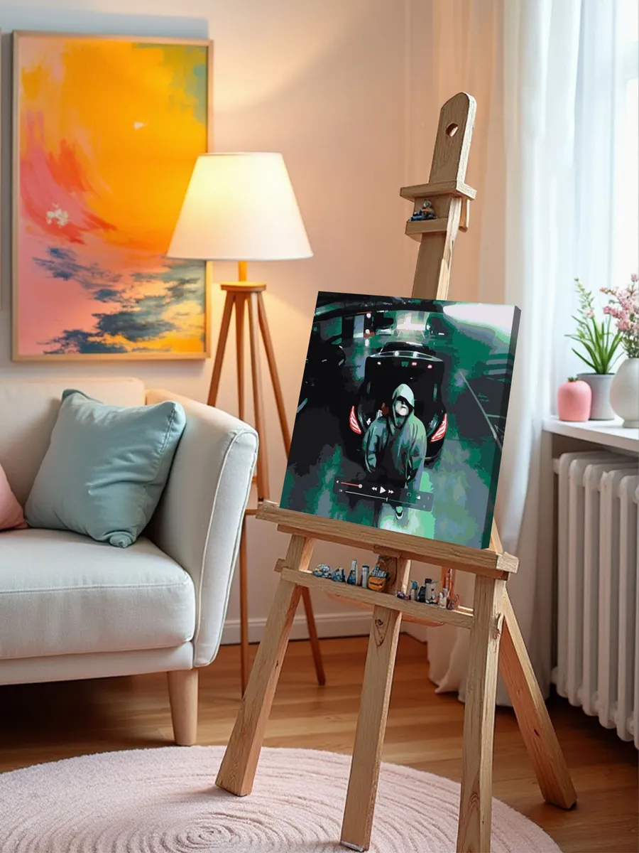 Картина по номерам «CMH: Руслан Crazy Mega Hell, альбом RAW» — картинка 10