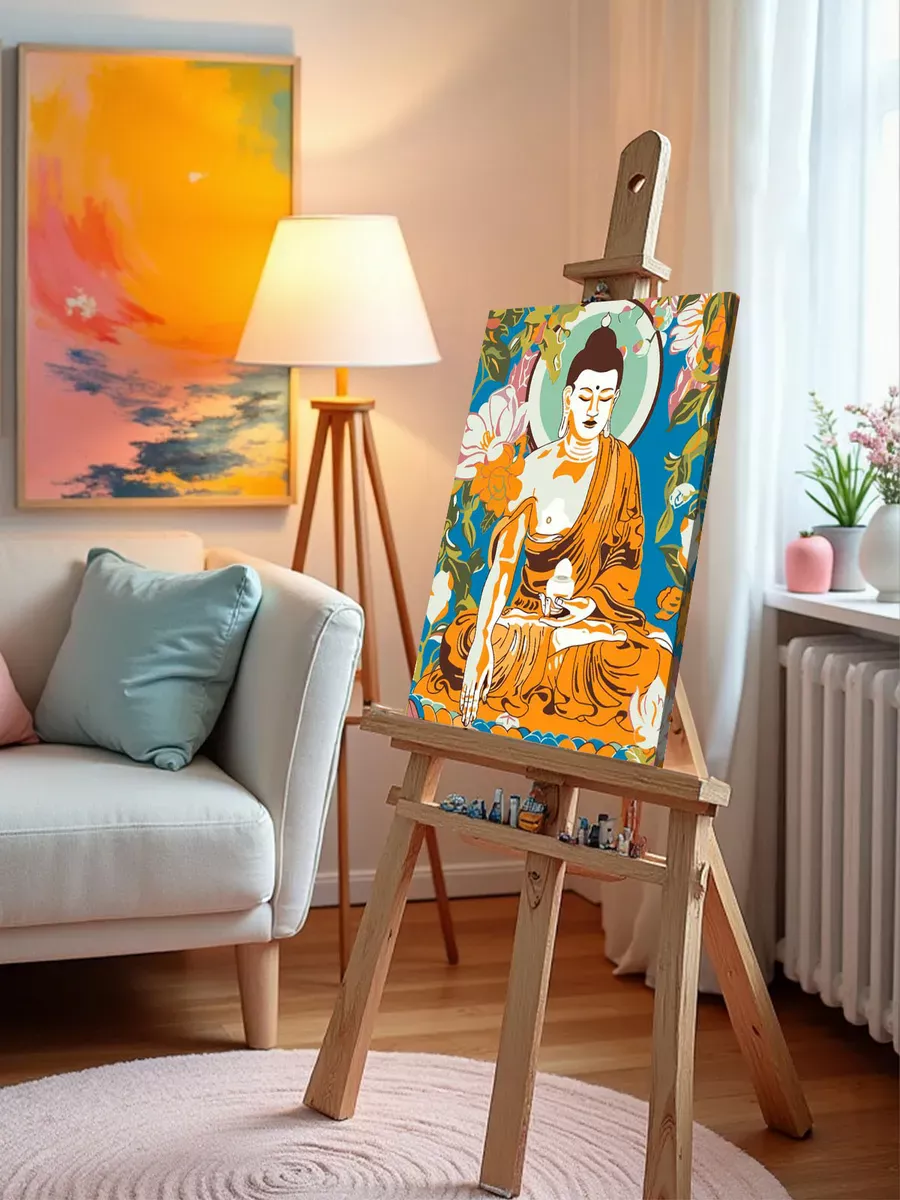 Картина по номерам «Религия, буддийская тематика: Будда арт» — картинка 10