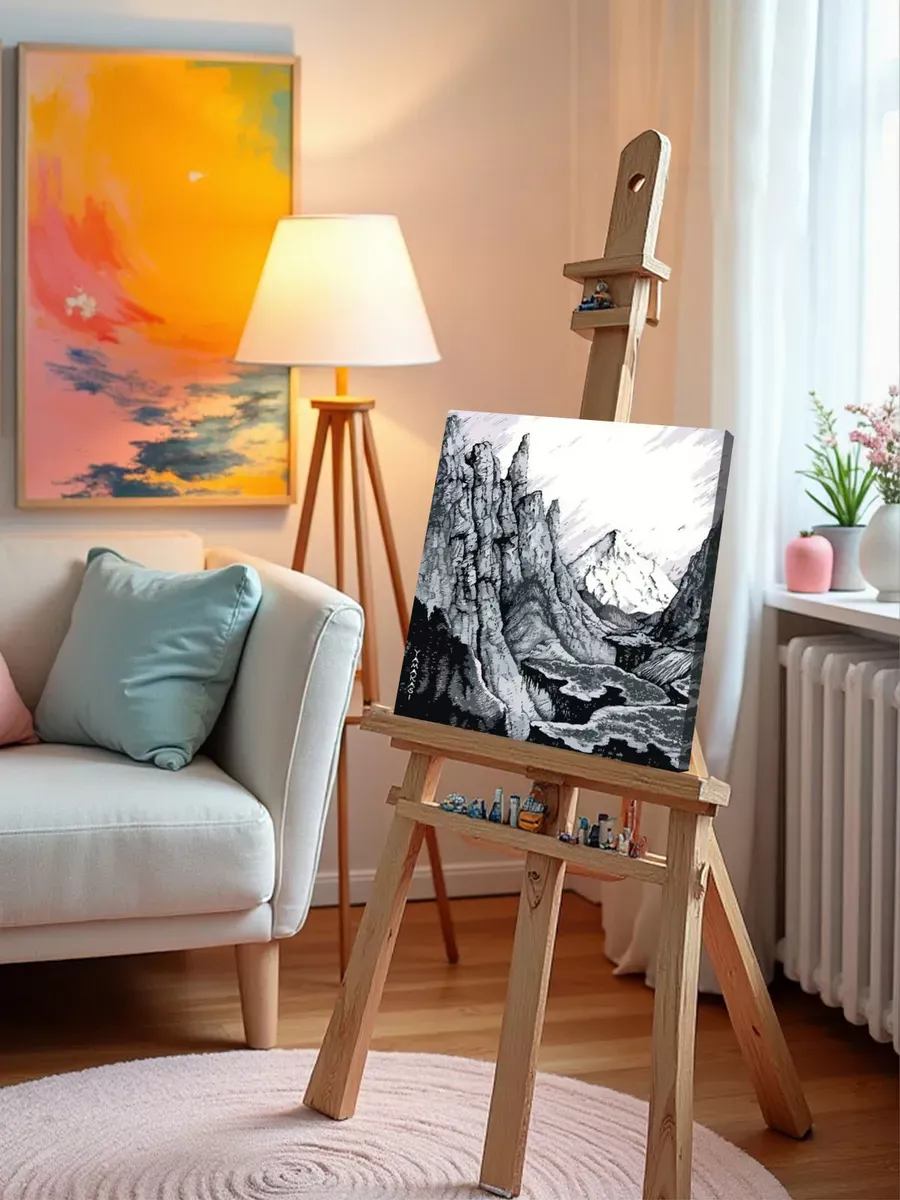 Картина по номерам «Мияги и Энди Панда Miyagi: Горы арт» — картинка 10