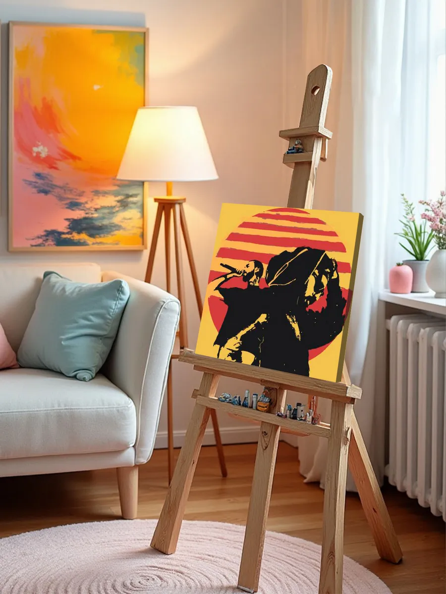 Картина по номерам «Рэперы Мияги и Энди Панда Miyagi: арт» — картинка 10