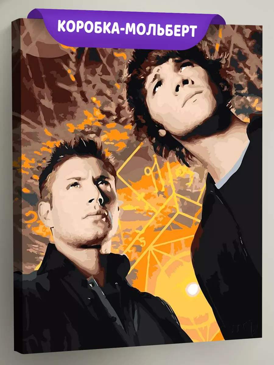 Картина по номерам «Сверхъестественное: Дин и Сэм Винчестеры»