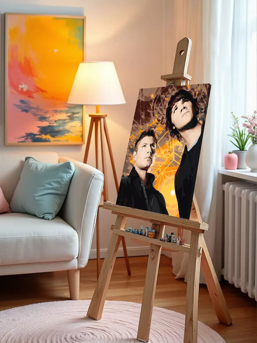 Картина по номерам «Сверхъестественное: Дин и Сэм Винчестеры» — картинка 9