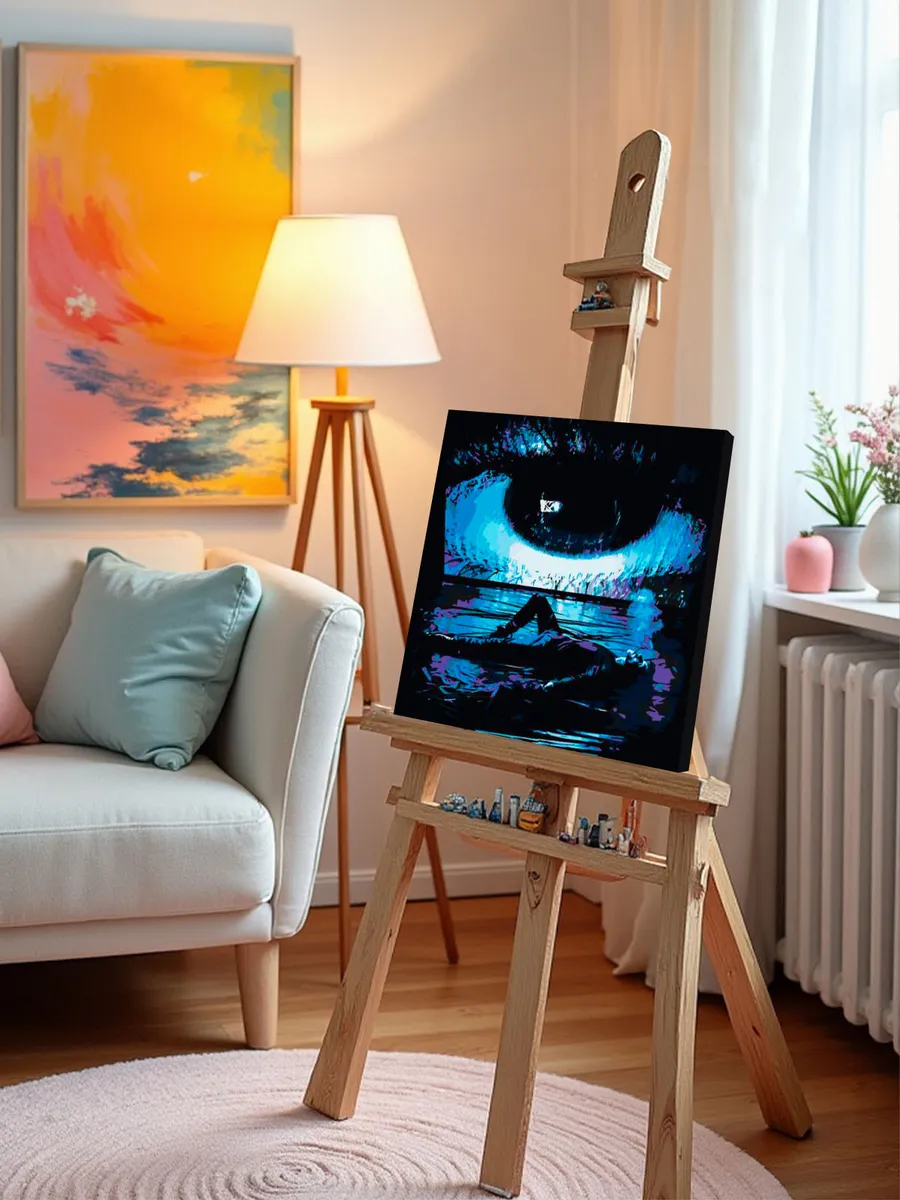 Картина по номерам, светящаяся в темноте «Три дня дождя арт» — картинка 10