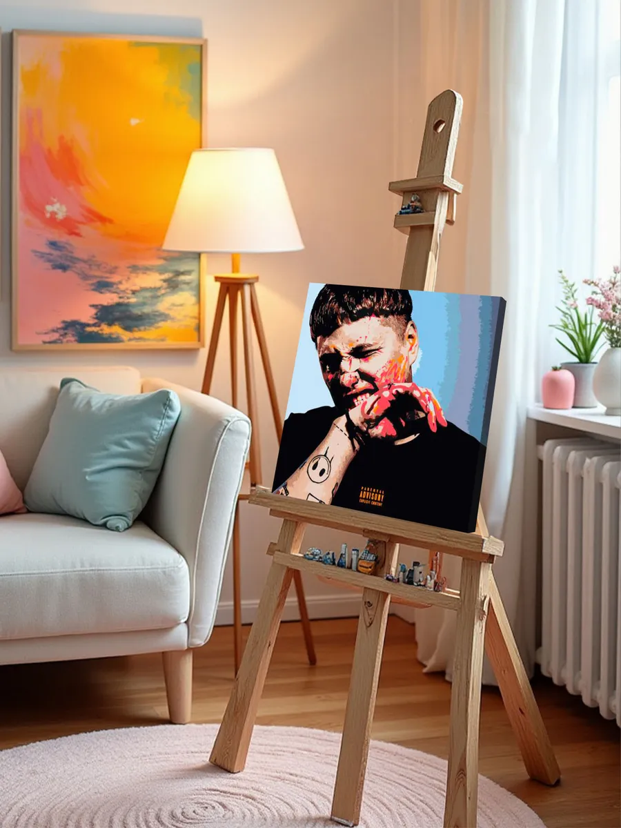 Картина по номерам, светящаяся в темноте «CMH: альбом PAYDAY» — картинка 10