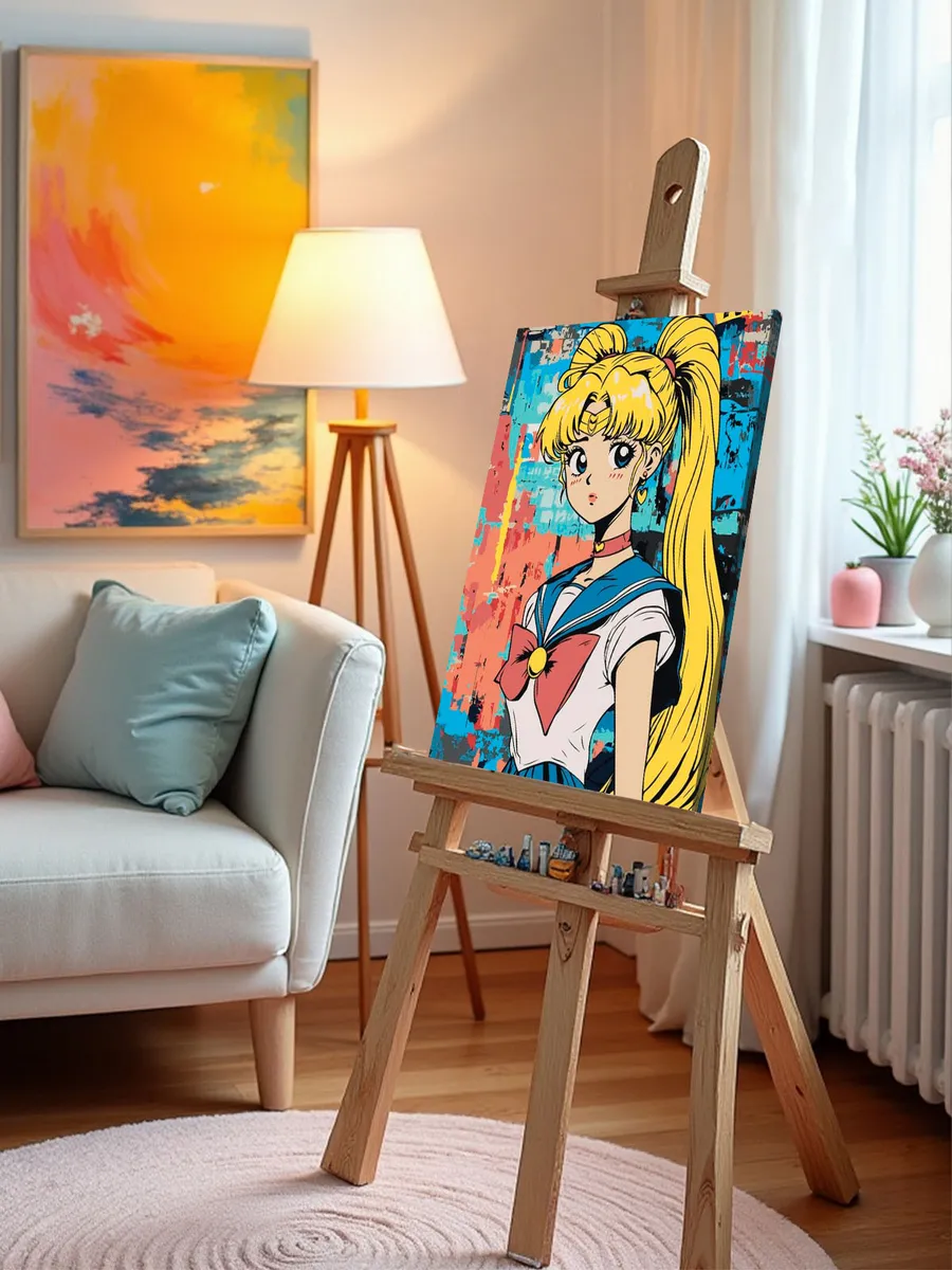 Картина по номерам «Аниме Сейлор Мун Sailor Moon: граффити» — картинка 10