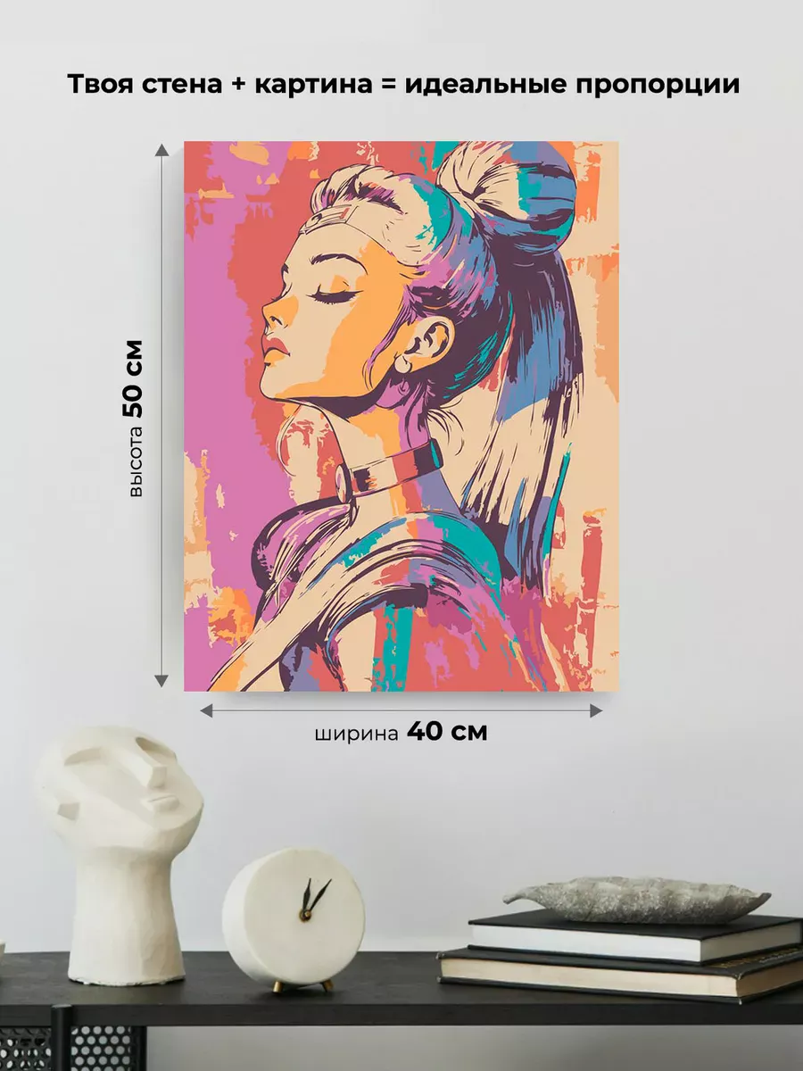 Картина по номерам «Аниме Сейлор Мун Sailor Moon: портрет арт» — картинка 3