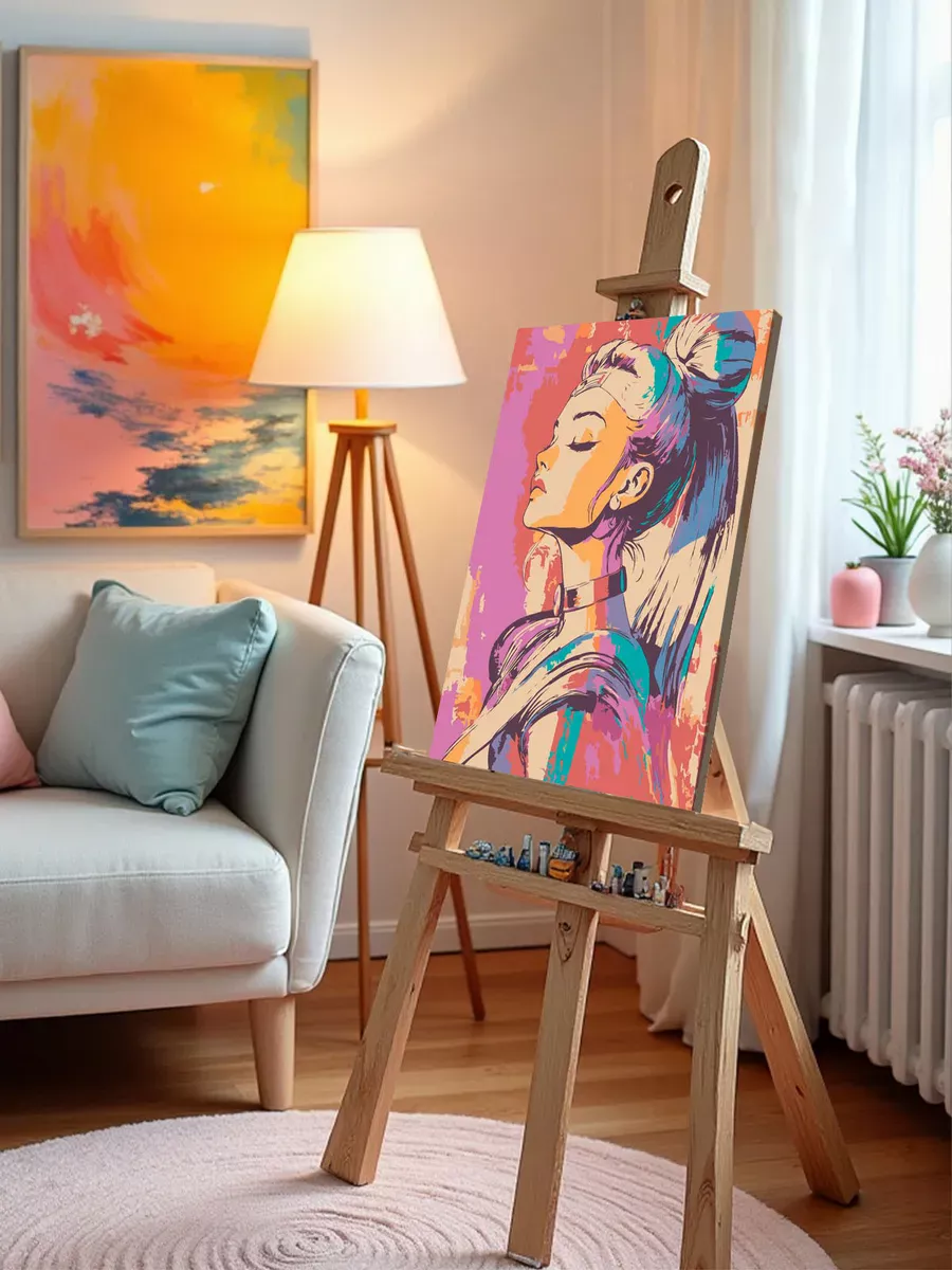 Картина по номерам «Аниме Сейлор Мун Sailor Moon: портрет арт» — картинка 9