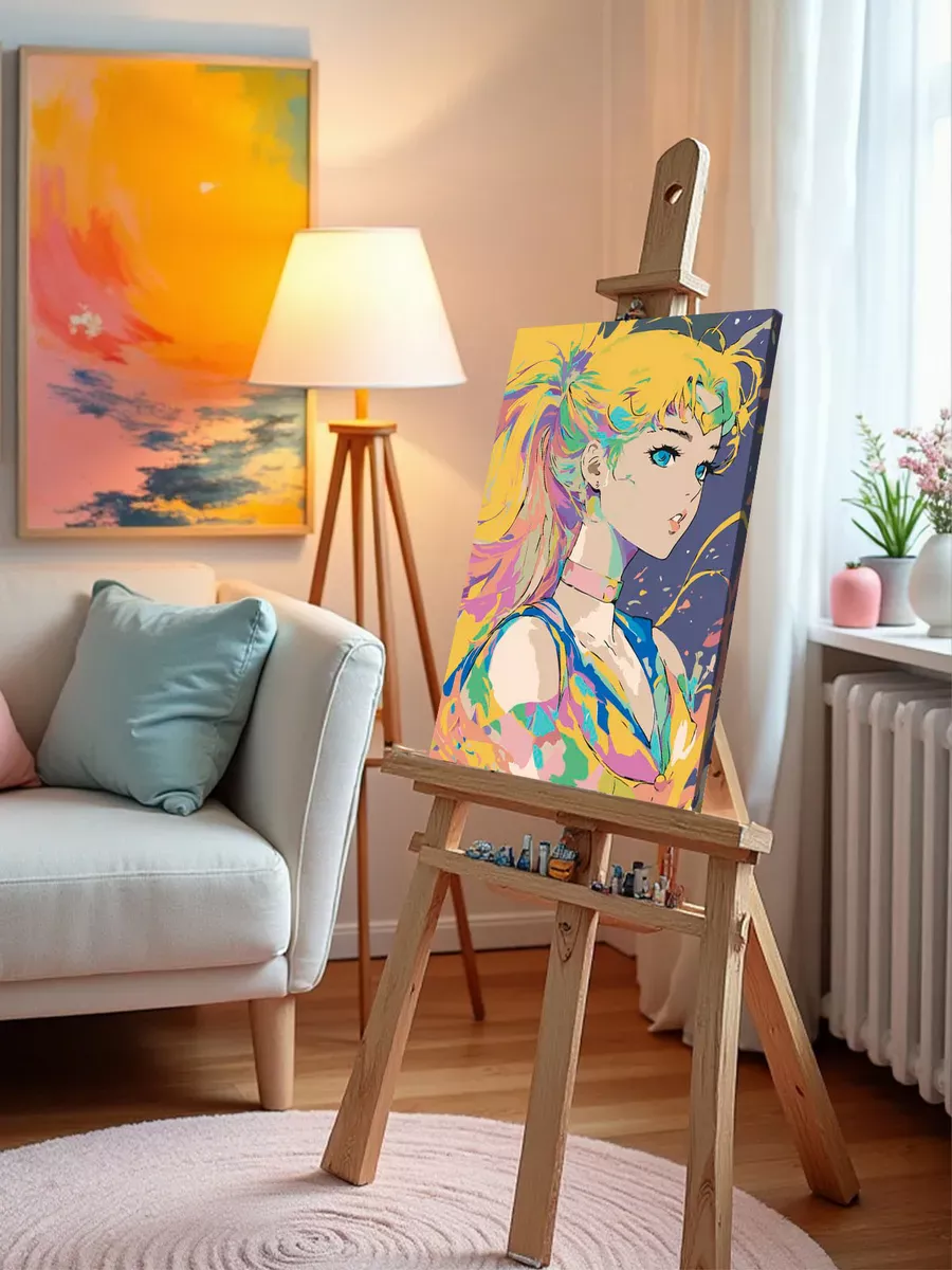 Картина по номерам «Аниме Сейлор Мун Sailor Moon: портрет» — картинка 10