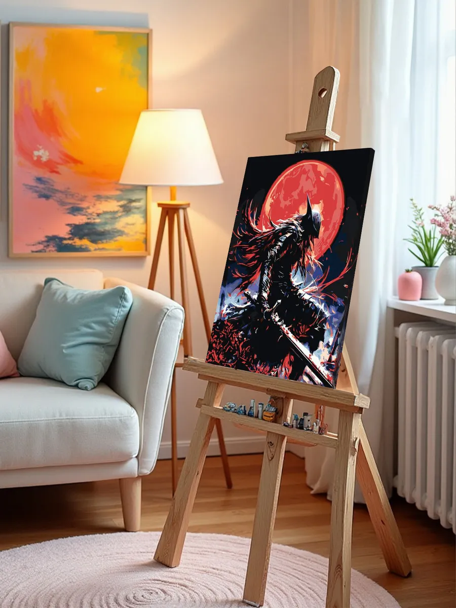 Картина по номерам «Дарк Соулс Элден Ринг: Маления арт» — картинка 10