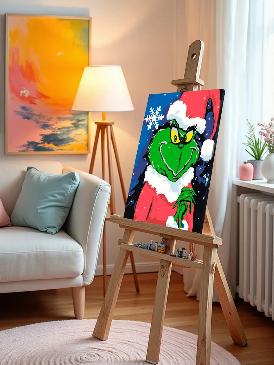 Картина по номерам «Новый год: Гринч похититель Рождества» — картинка 10