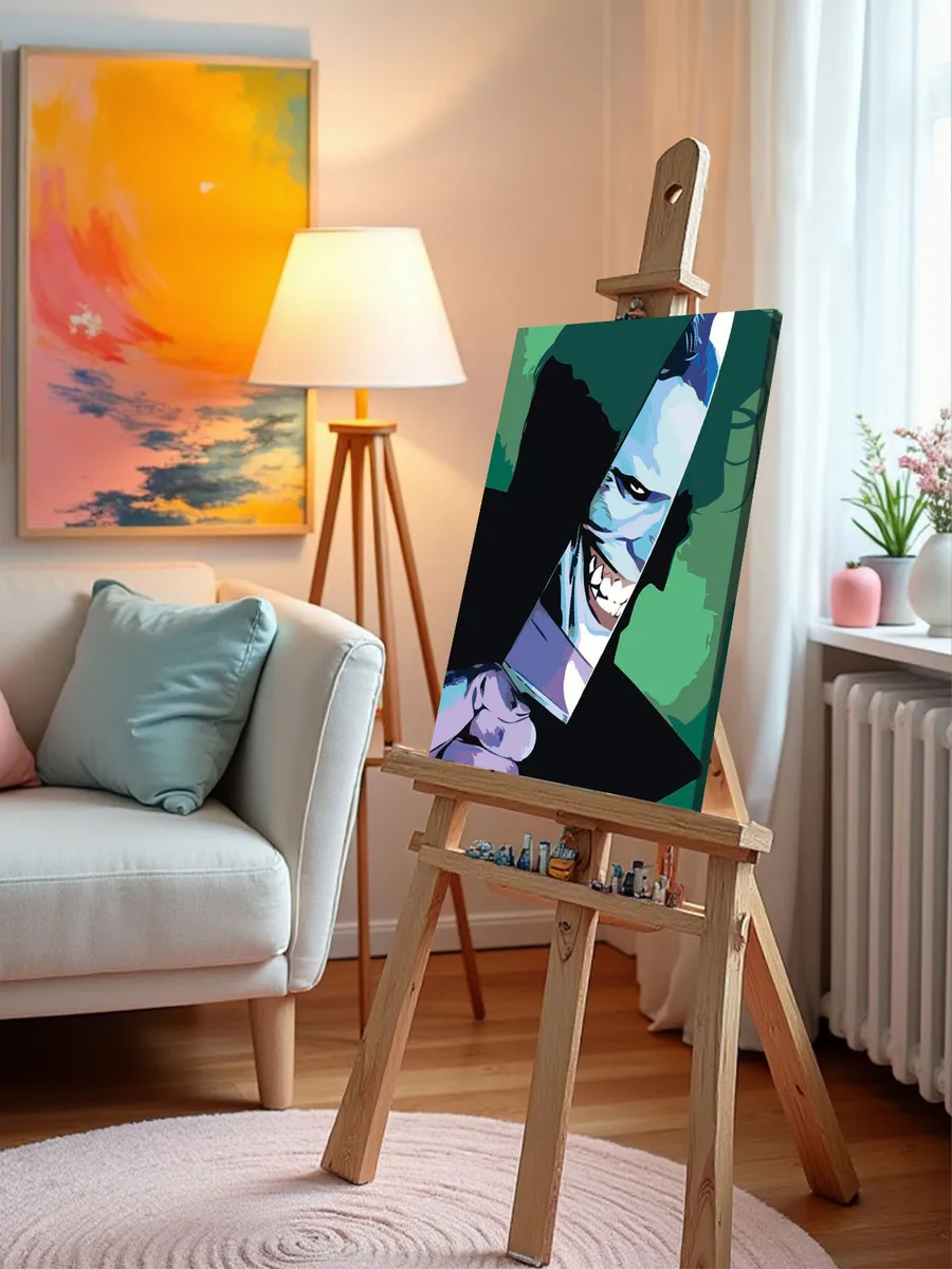 Картина по номерам «Герои Марвел Marvel: Джокер из комиксов» — картинка 9