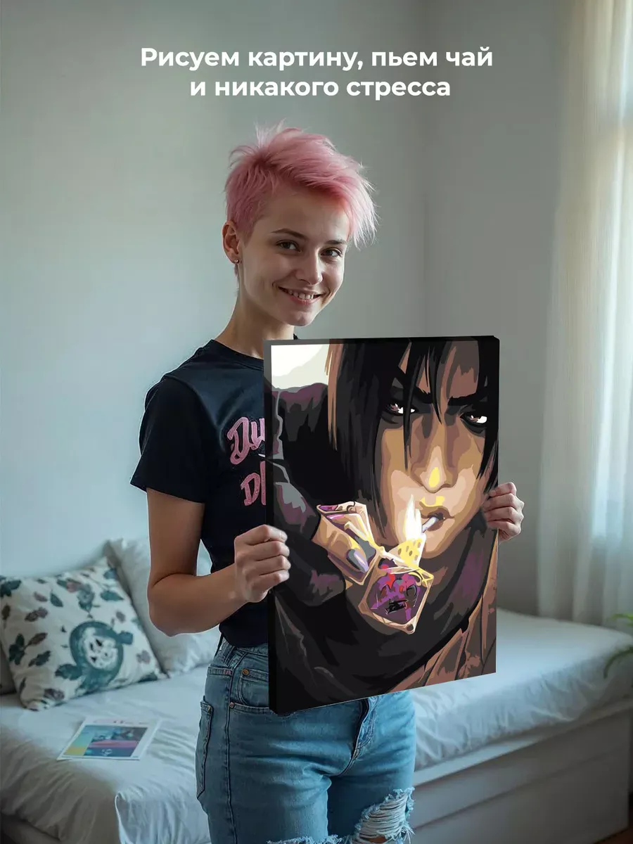 Картина по номерам «Аркейн Лига Легенд лол: Сейвика арт» — картинка 7