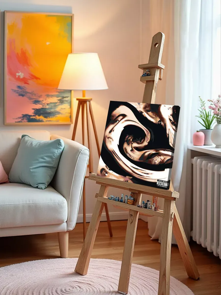 Картина по номерам «Рэпер Кишлак: Стиральная машина, обложка» — картинка 10