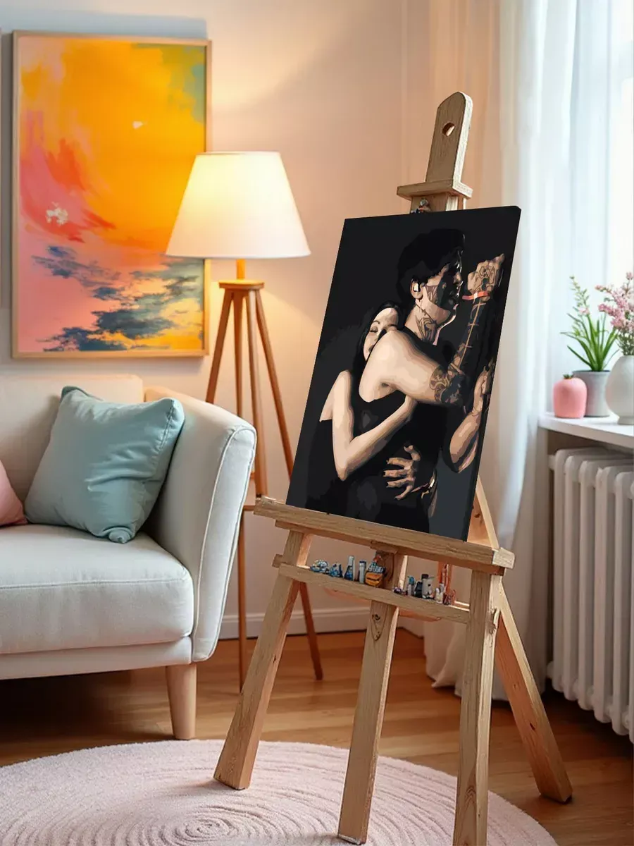 Картина по номерам «Рэпер Кишлак и Саша Razval, концерт» — картинка 10