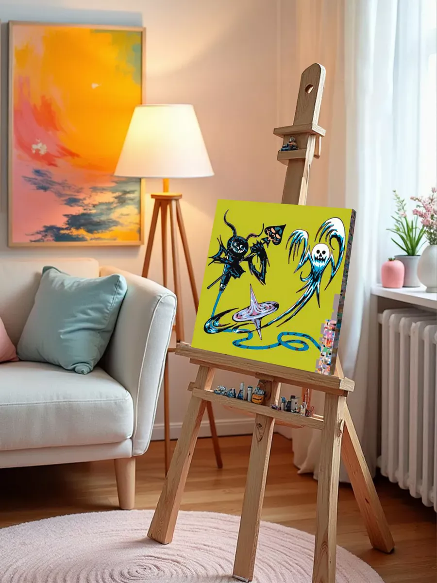 Картина по номерам «Рэпер Mayot Майот Моет: Заправка кид 4» — картинка 10