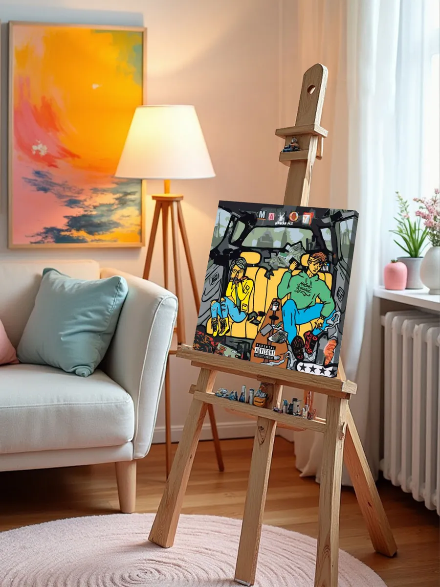 Картина по номерам «Рэпер Mayot Майот Моет: альбом B-polar 2» — картинка 10