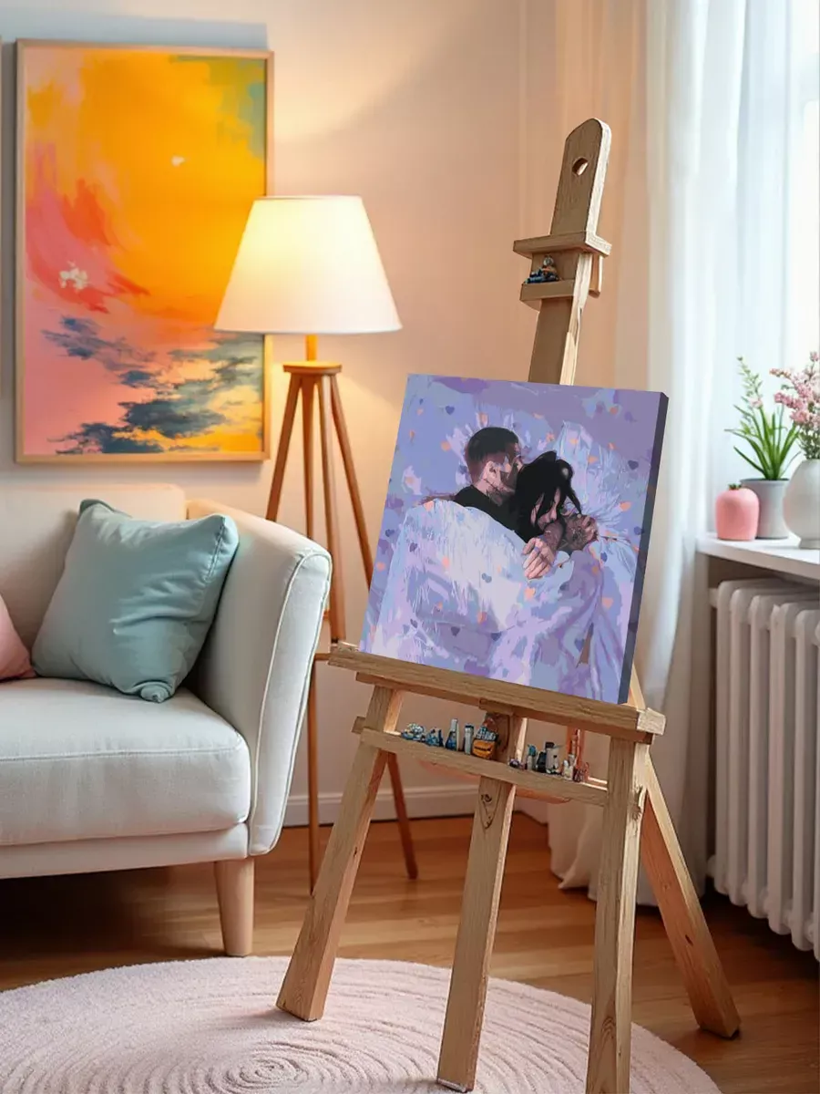 Картина по номерам «Рэпер Кишлак и Саша Razval: Апноэ» — картинка 10