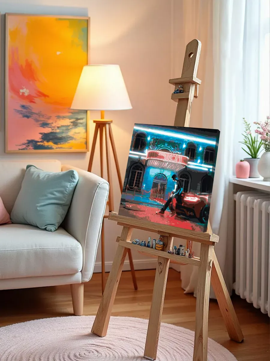 Картина по номерам «Рэпер Toxis Токсис: I GOT U обложка» — картинка 10