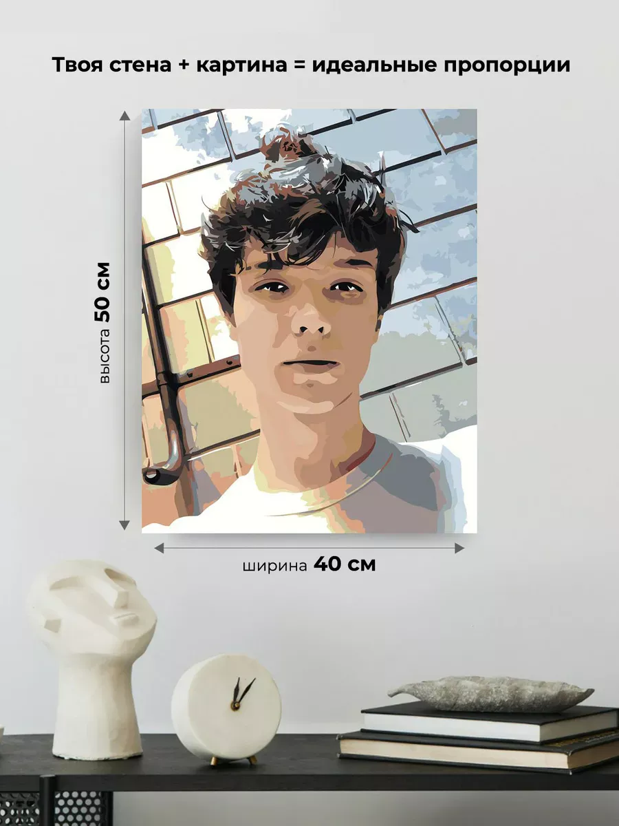 Картина по номерам «Стример Лололошка MrLololoshka Роман» — картинка 3