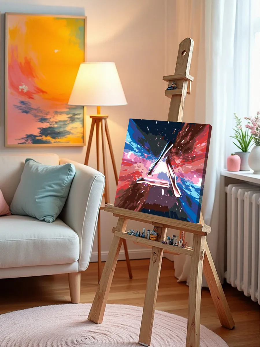 Картина по номерам «Рэпер мазелов mzlff: К маяку вселенной» — картинка 10