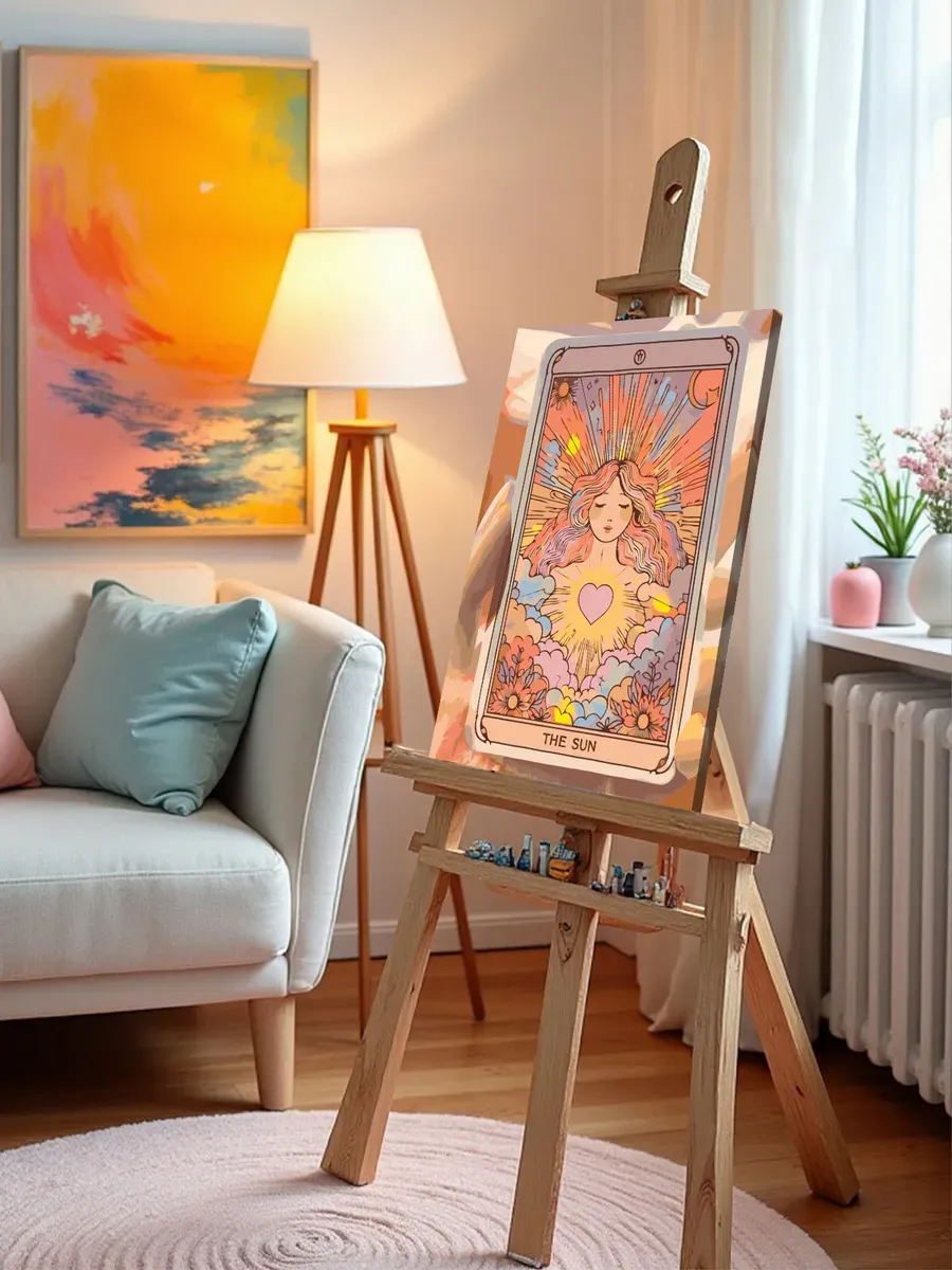 Картина по номерам «Таро, эзотерика, астрология: карта Солнце» — картинка 10