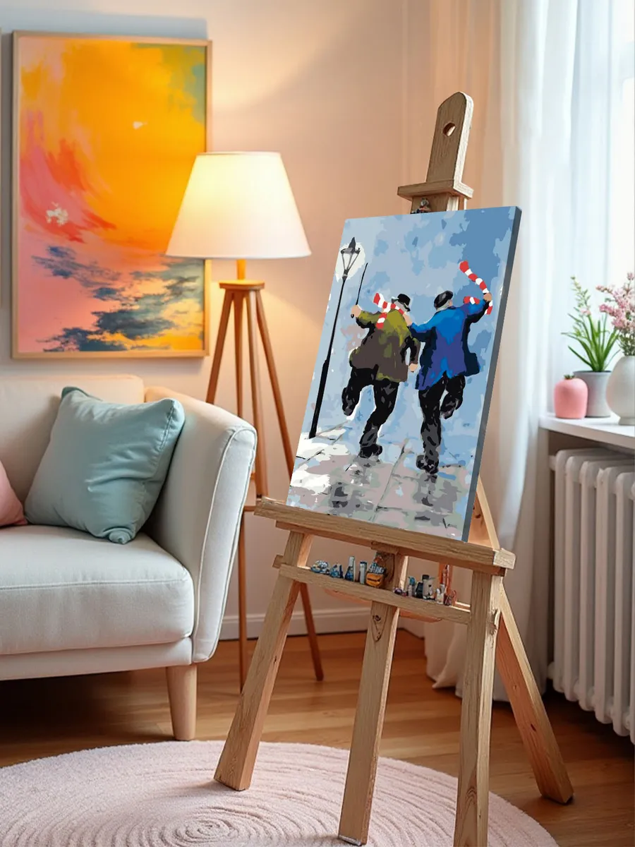 Картина по номерам «Счастливая старость для двух друзей» — картинка 10