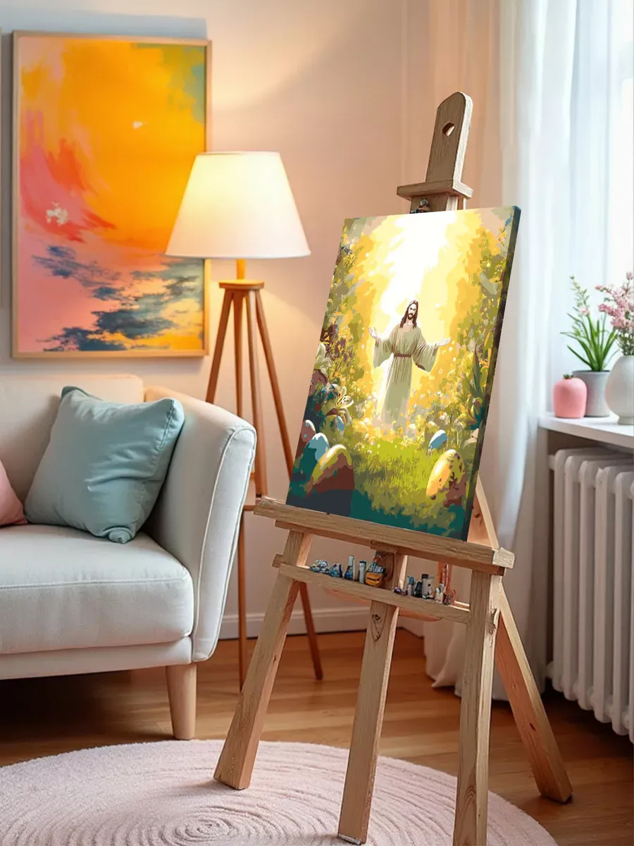 Картина по номерам «Религия, христианская: Пасха, Иисус» — картинка 10