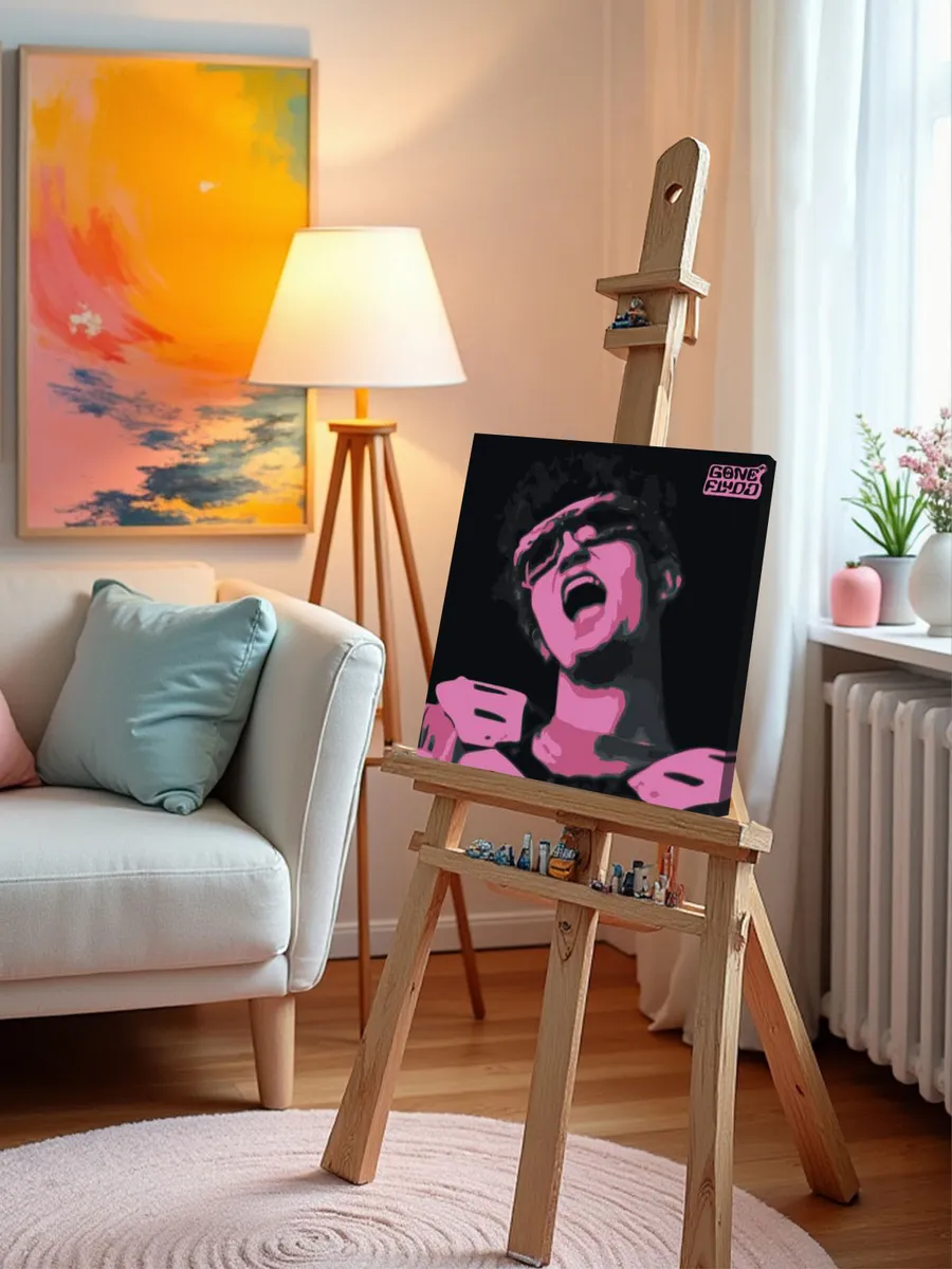 Картина по номерам «Рэпер Гон Флад GONE.Fludd: Digital» — картинка 10