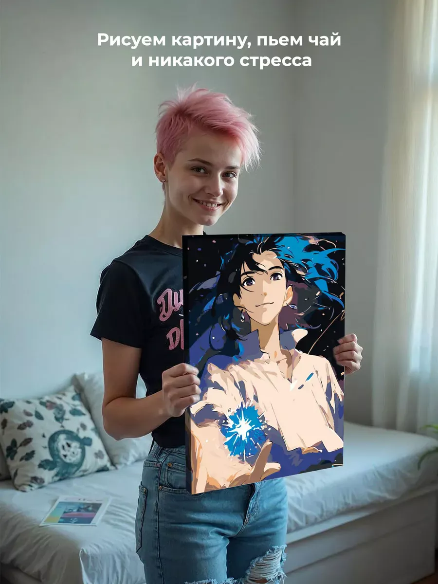 Картина по номерам «Миядзаки аниме: Ходячий замок, Хаул арт» — картинка 6