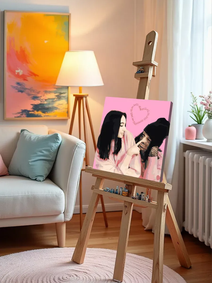 Картина по номерам «Рэпер Кишлак и Саша Razval: На двоих» — картинка 10