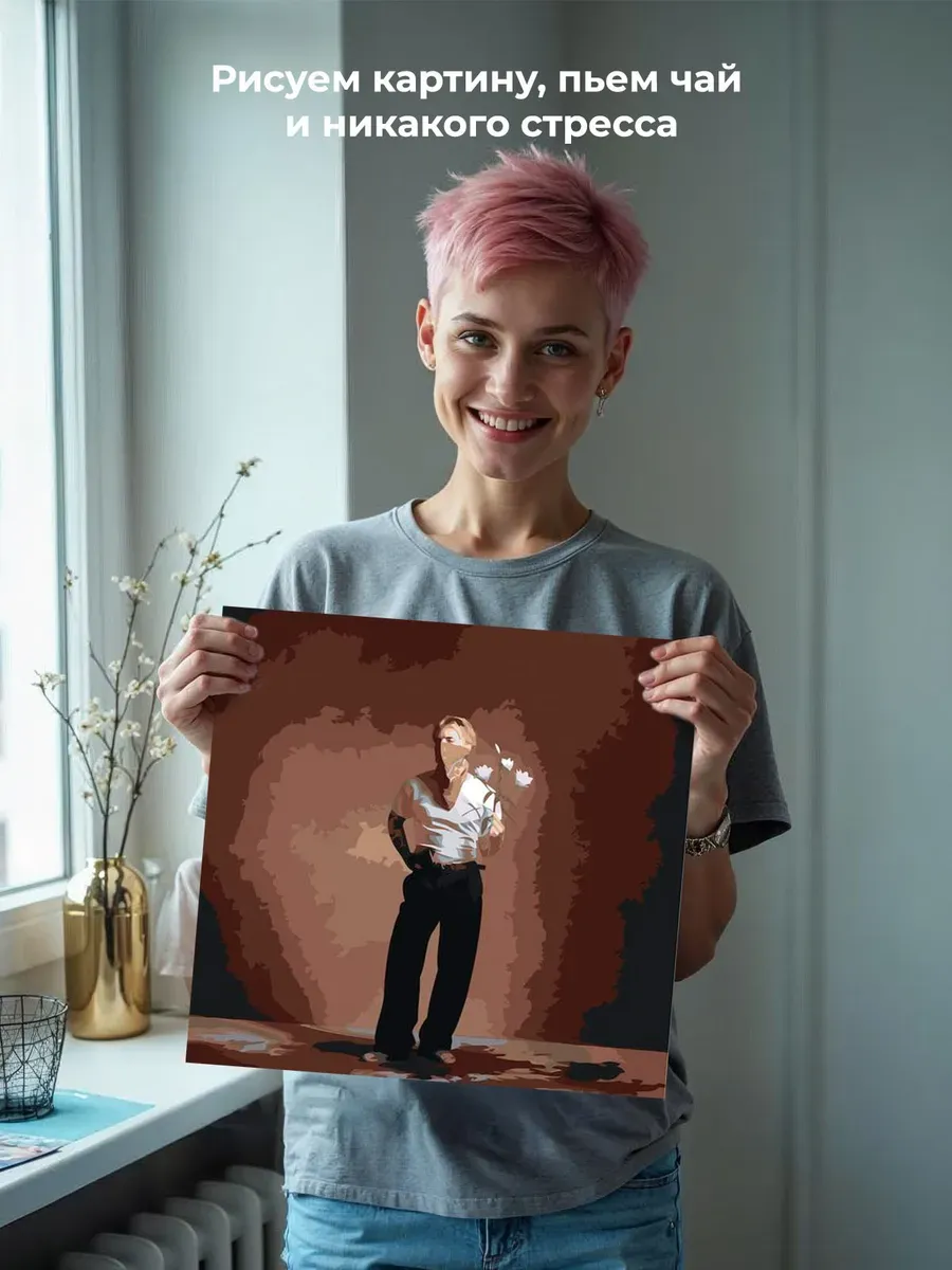 Картина по номерам Рэпер Фараон Pharaoh альбом 10:13 — картинка 7