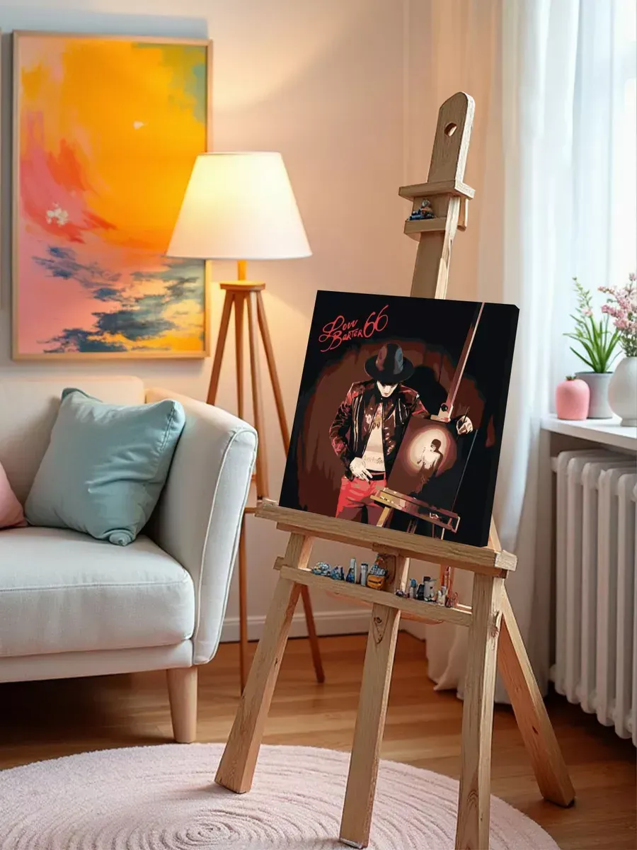 Картина по номерам Рэпер LOVV66: альбом Barter 66 обложка — картинка 9