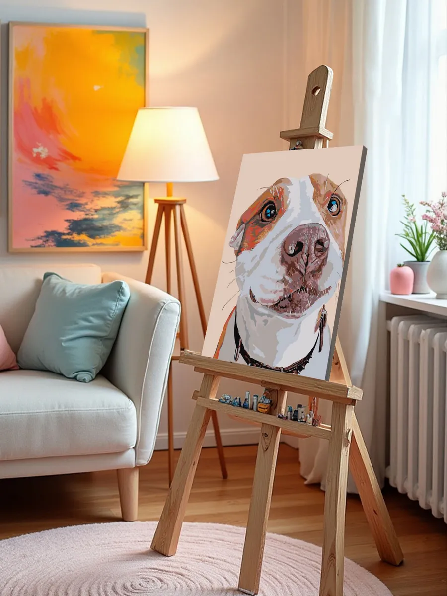 Картина по номерам «Люси» — картинка 10