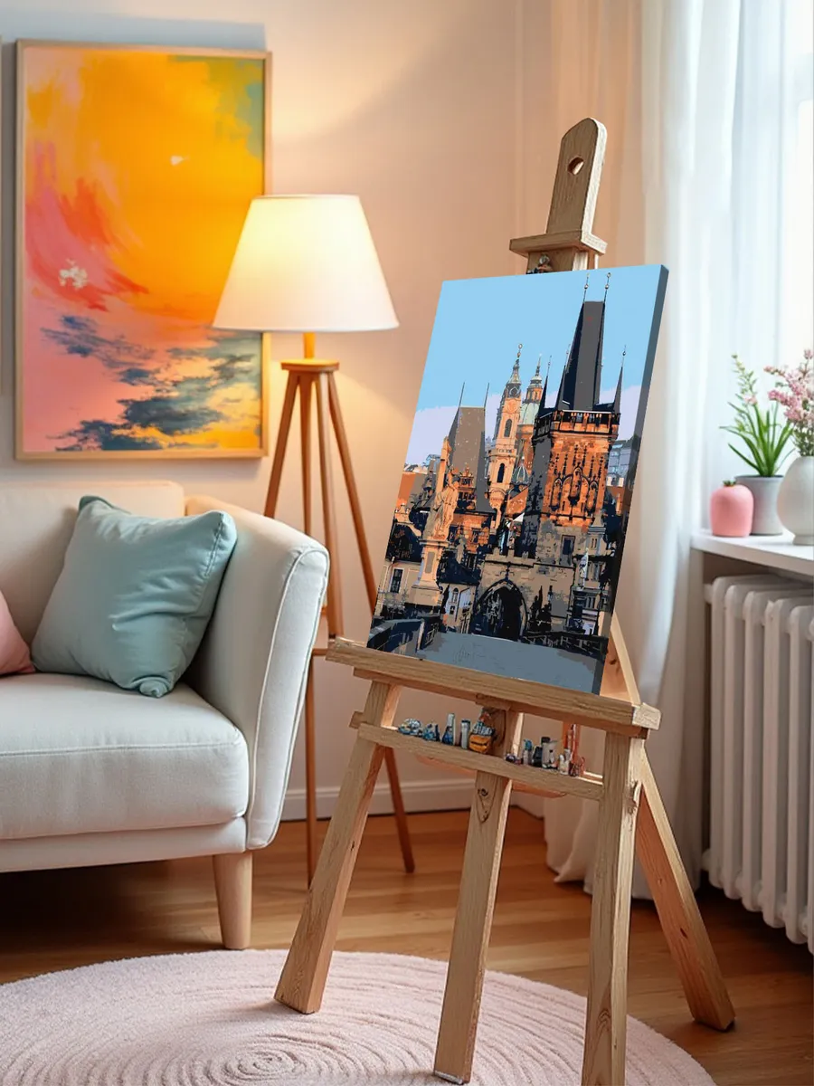 Картина по номерам «Прага» — картинка 10