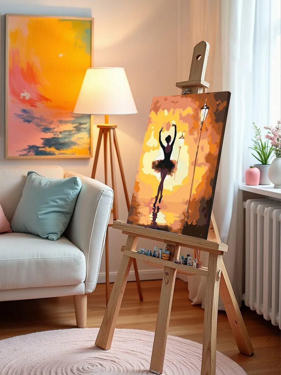Картина по номерам «Уличная балерина» — картинка 10