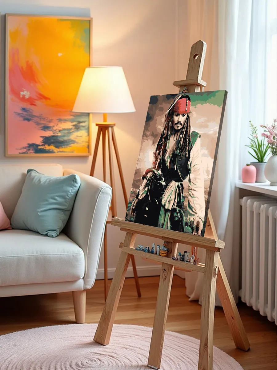 Картина по номерам «Пираты Карибского моря» — картинка 10